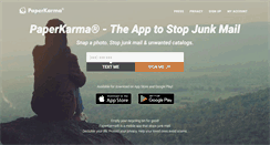 Desktop Screenshot of paperkarma.com